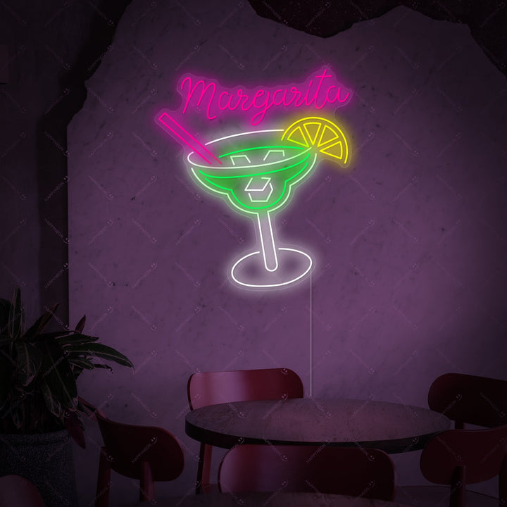 "Margarita" Enseigne néon