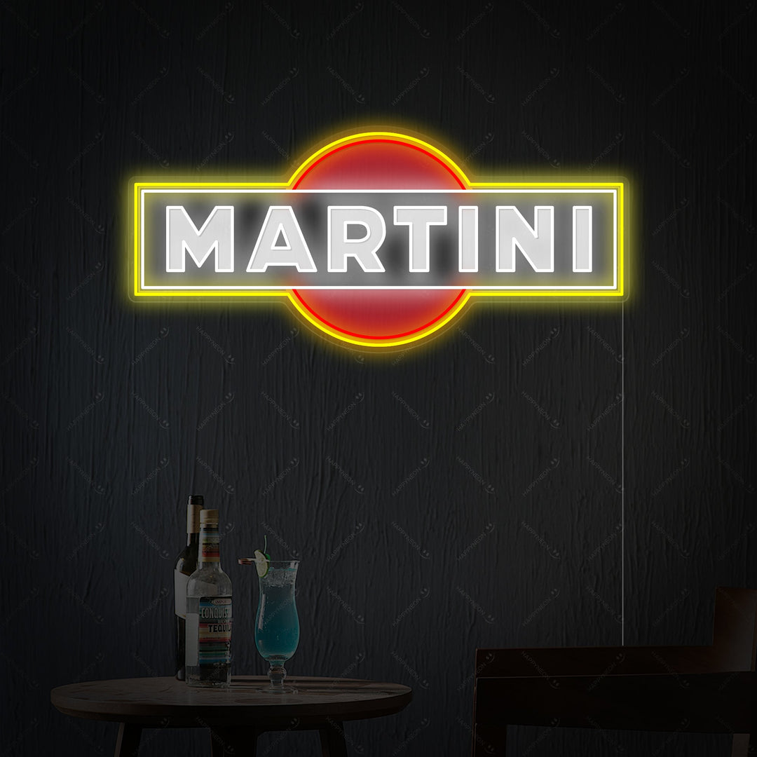 "Logo Martini" Enseigne néon