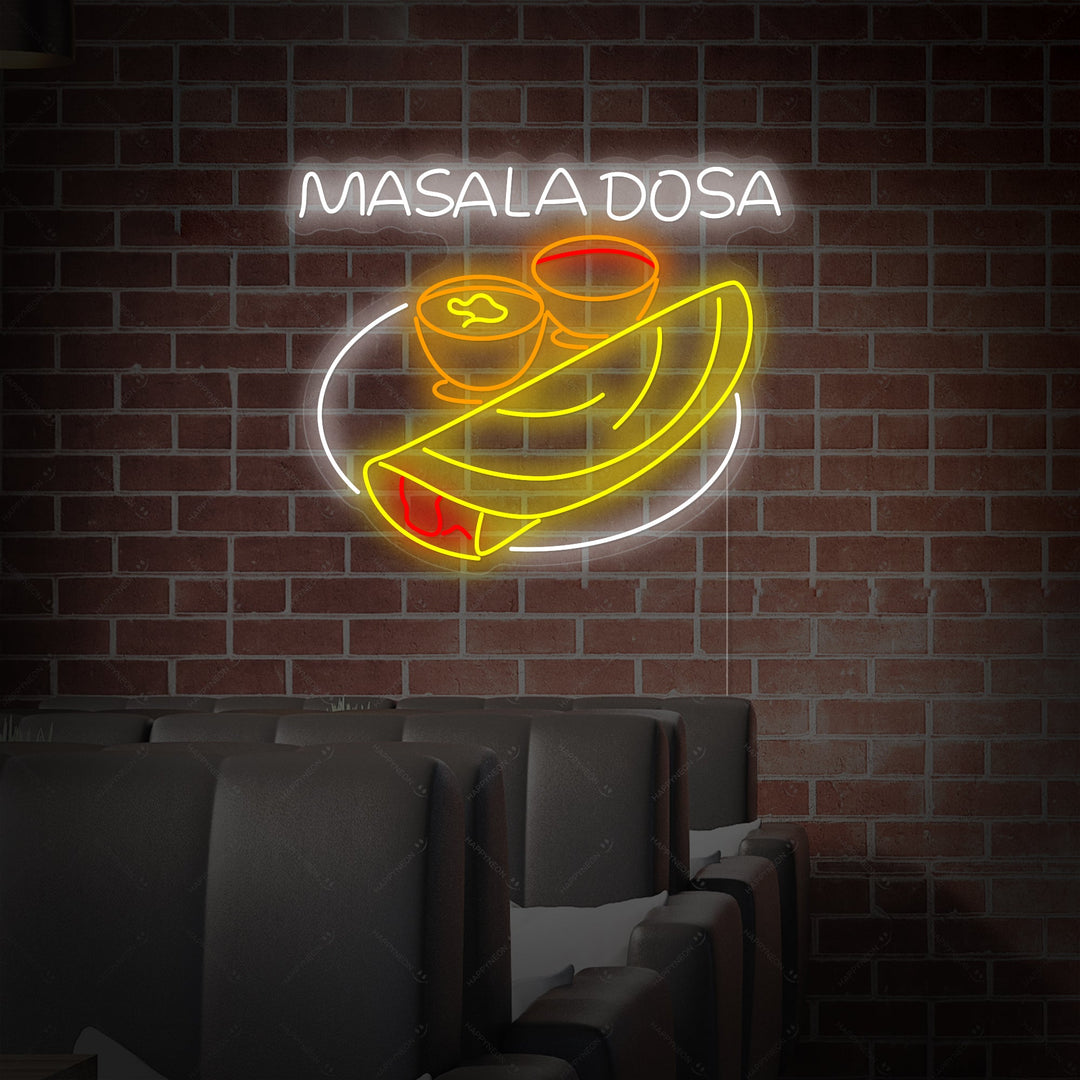 "Masala Dosa" Enseigne néon