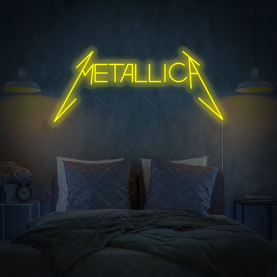 "Metallica" Enseigne néon