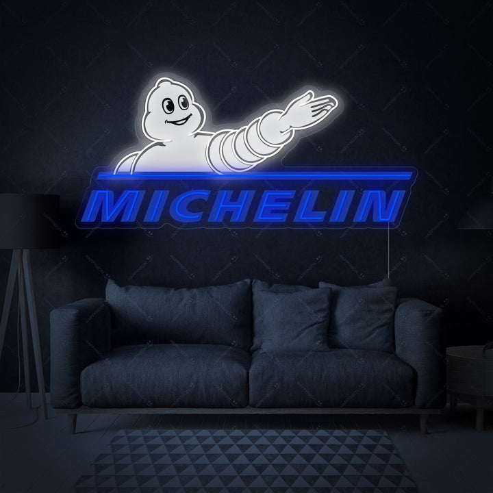 "Logo Michelin" Enseigne néon