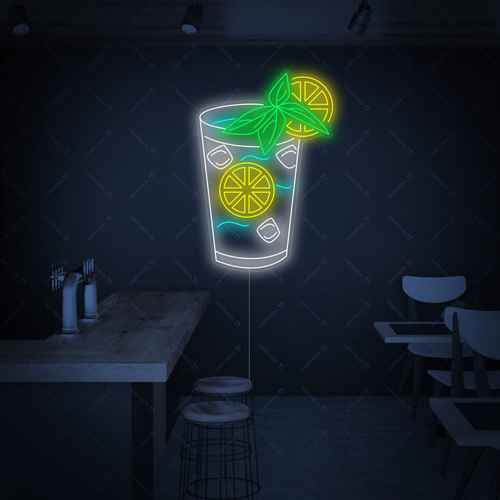 "Bar à Mojito" Enseigne néon
