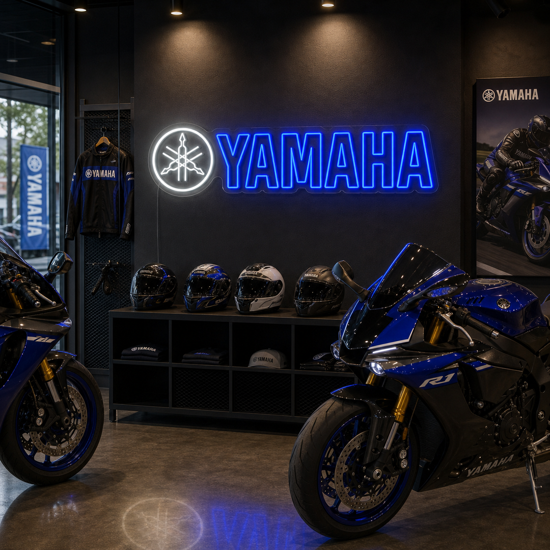 "Yamaha" Enseigne néon