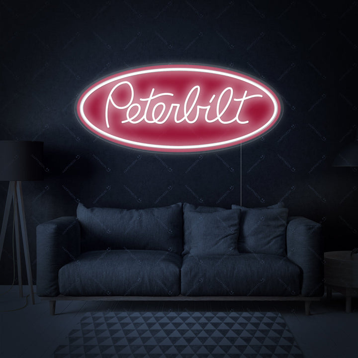 "Logo Peterbil" Enseigne néon