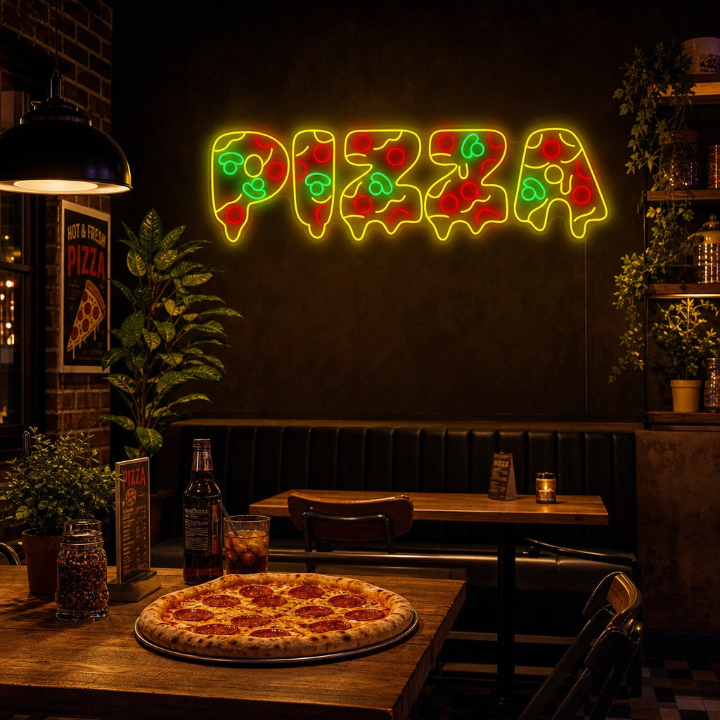 "Pizza" Enseigne néon