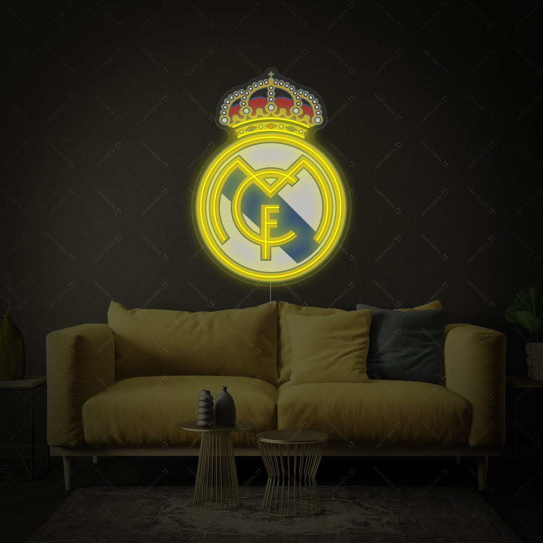 "Logo du Real Madrid" Enseigne néon