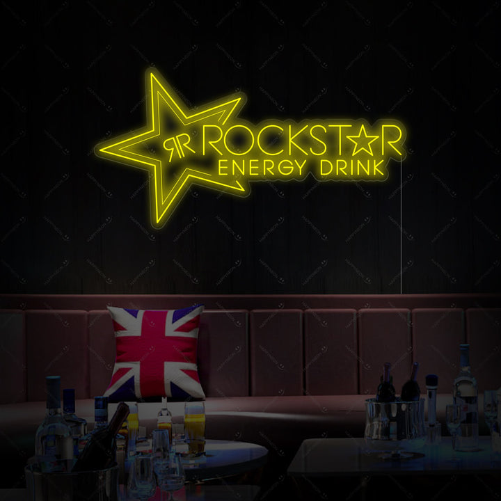 "Rockstar" Enseigne néon