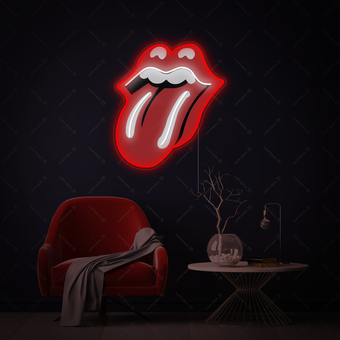 "Rolling Stones" Enseigne néon