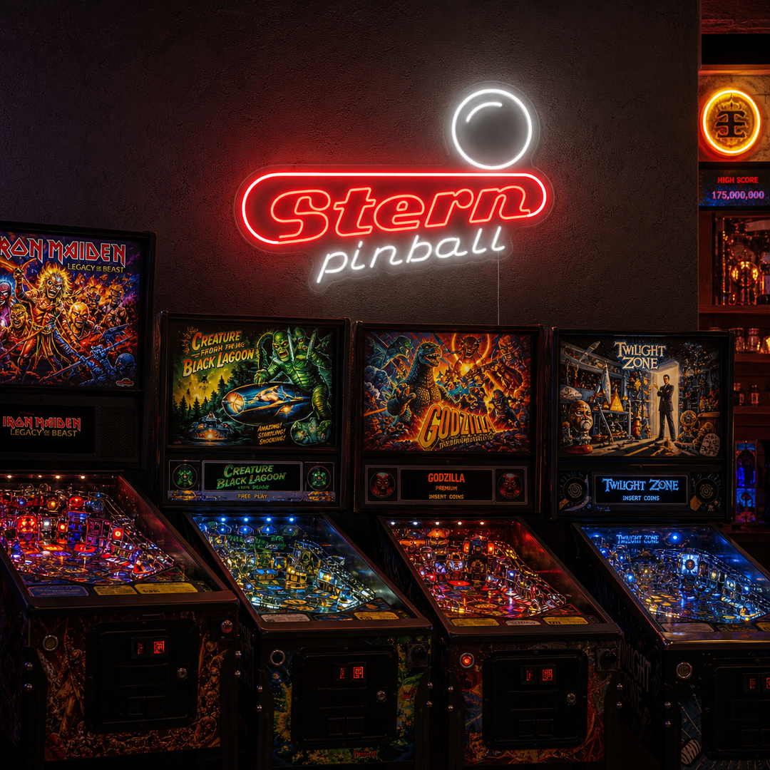 "Stern Pinball" Enseigne néon
