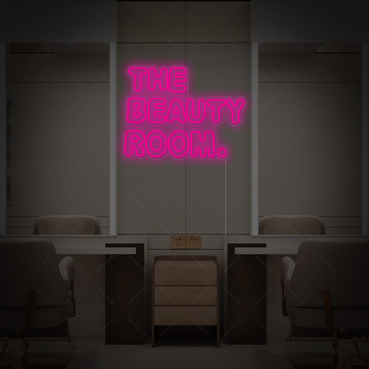 "The Beauty Room" Enseigne néon