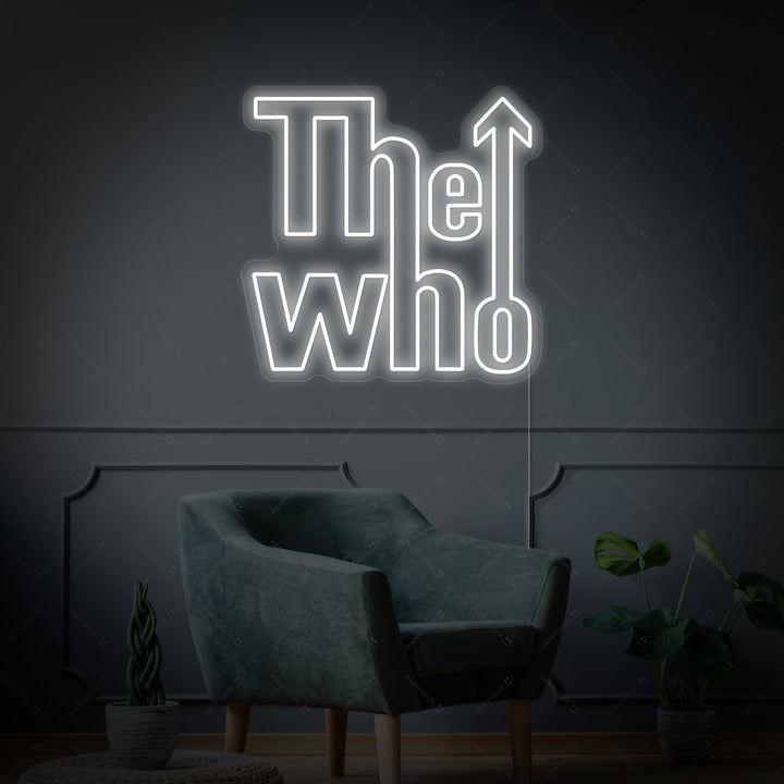 "The Who" Enseigne néon