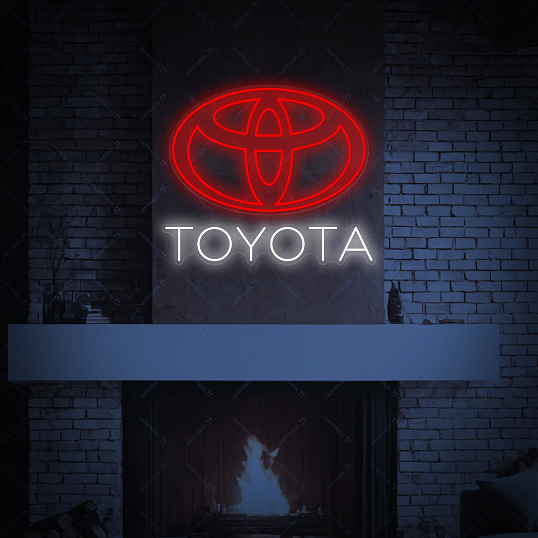 "Toyota" Enseigne néon