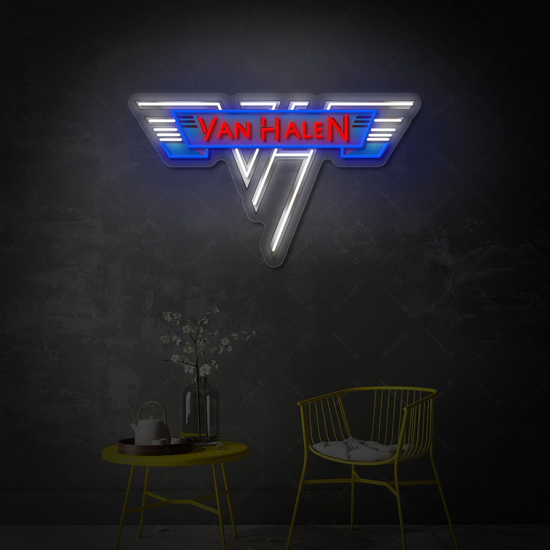 "Van Halen" Enseigne néon