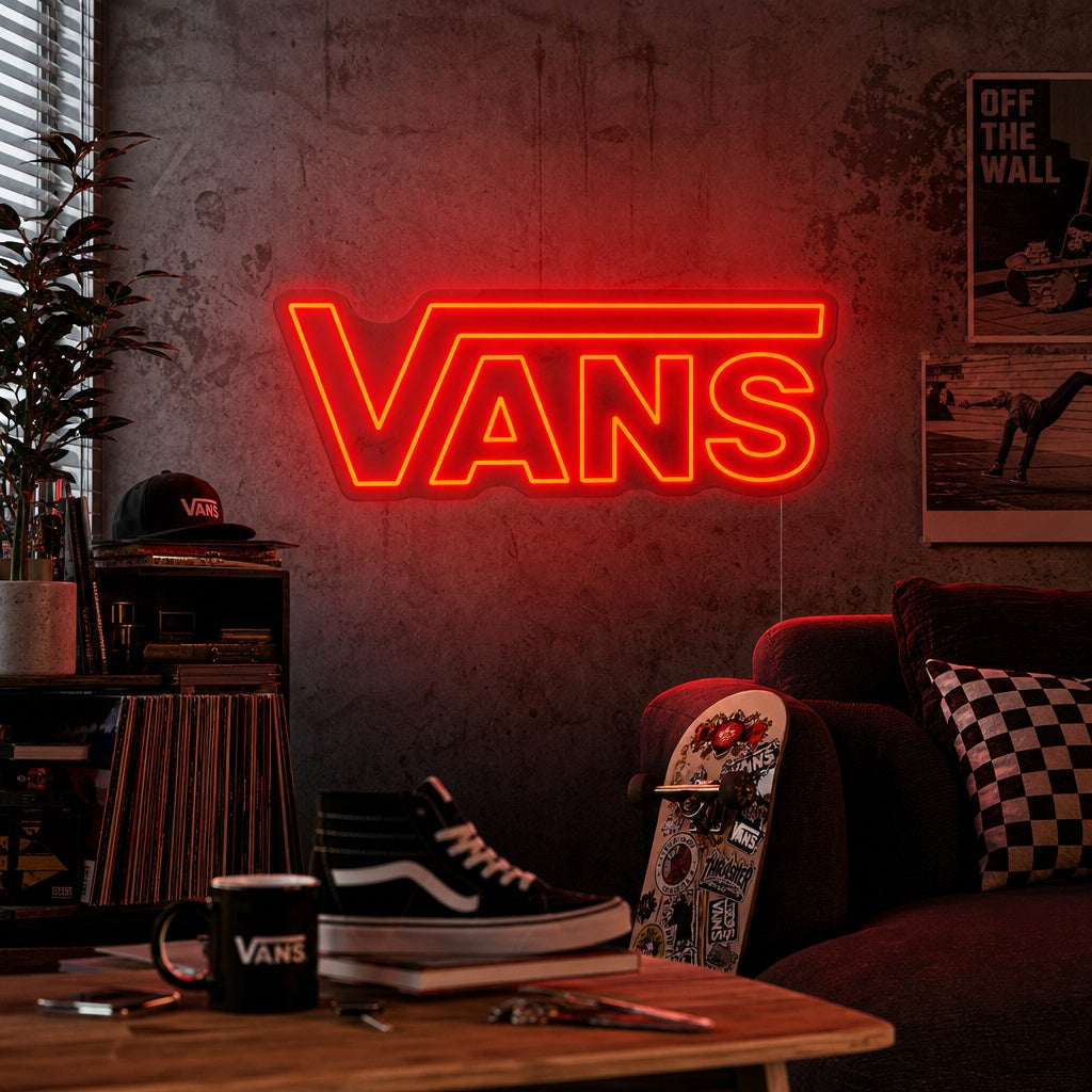 "Vans" Enseigne néon