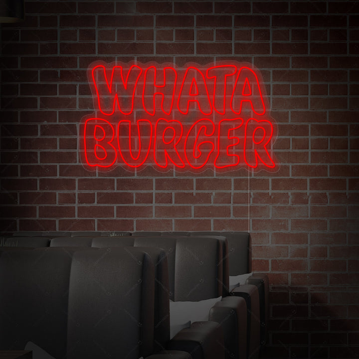 "Whataburger" Enseigne néon