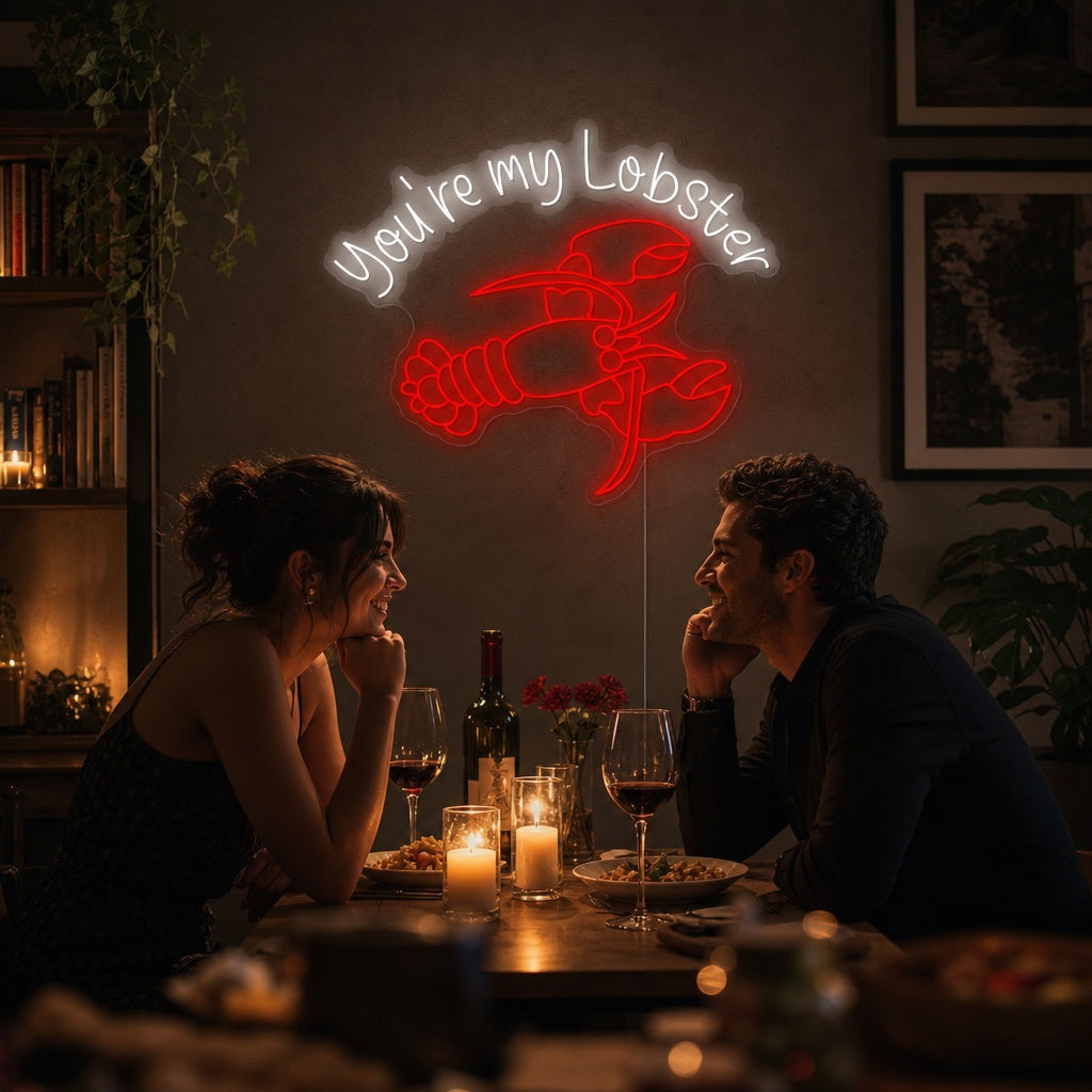 "You're My Lobster" Enseigne néon