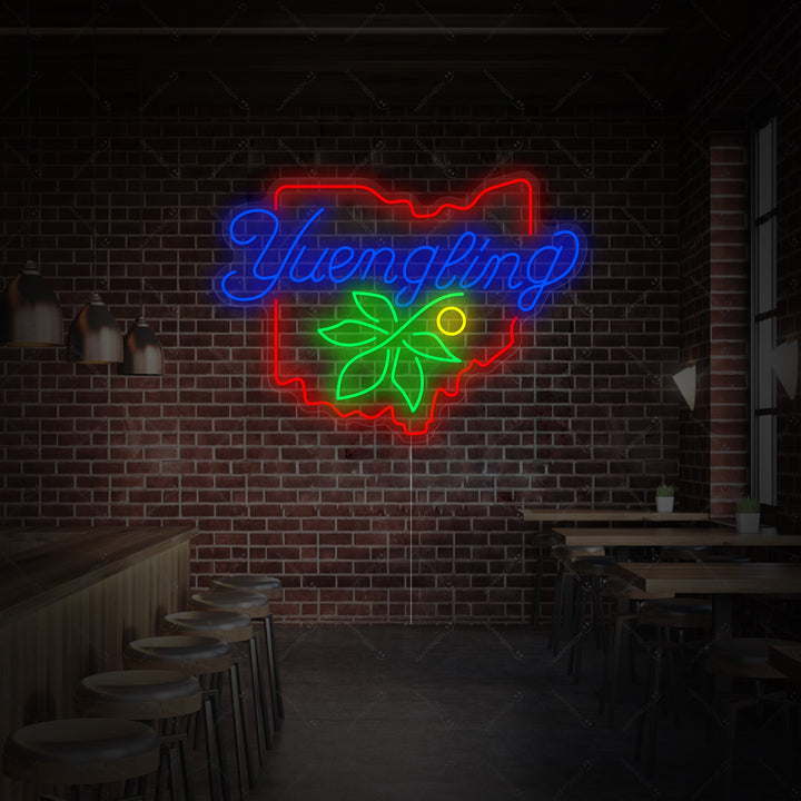 "Yuengling Ohio" Enseigne néon