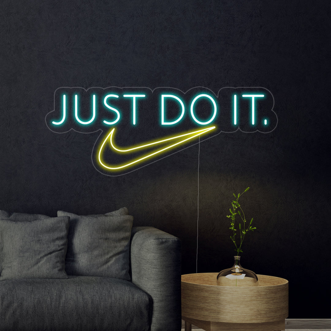 "Just do it "Enseigne Lumineuse en Néon