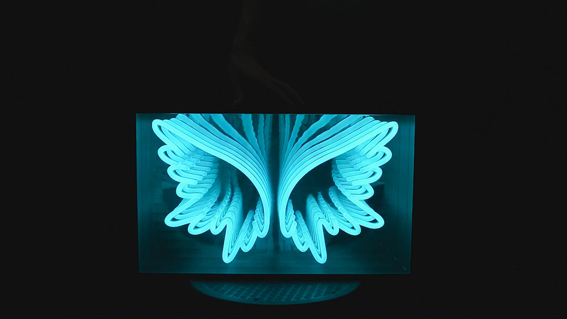 "Ailes D'ange" 3D Infinity LED Enseigne Lumineuse en Néon