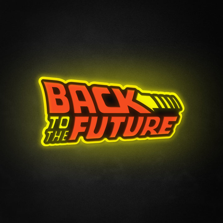 "Back To The Future 1985" Neon Like