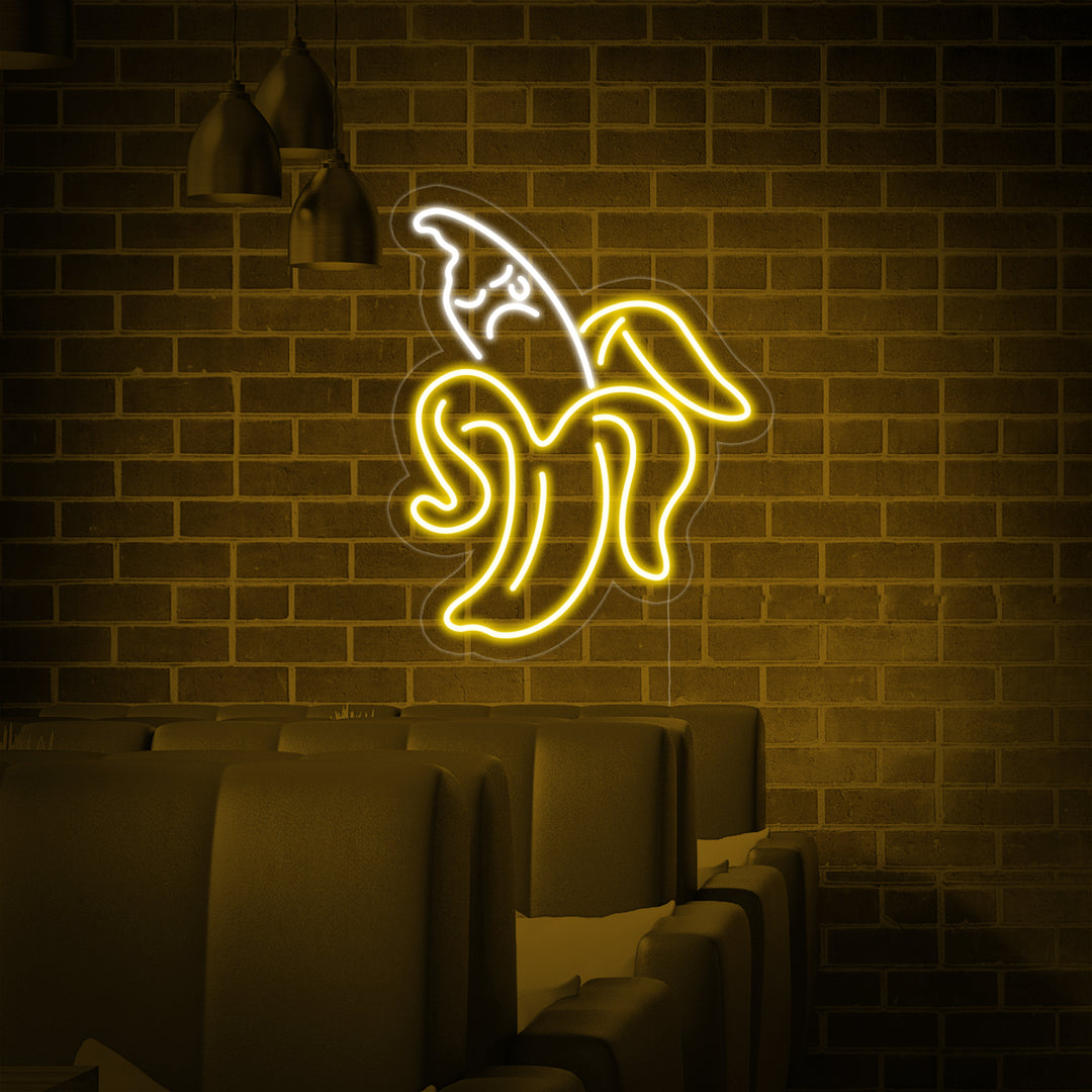"Banane, Fruit" Enseigne Lumineuse en Néon