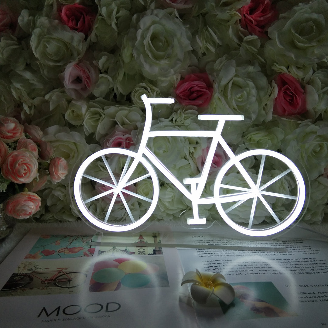 "Vélo" Enseigne Néon LED Pour Bureau