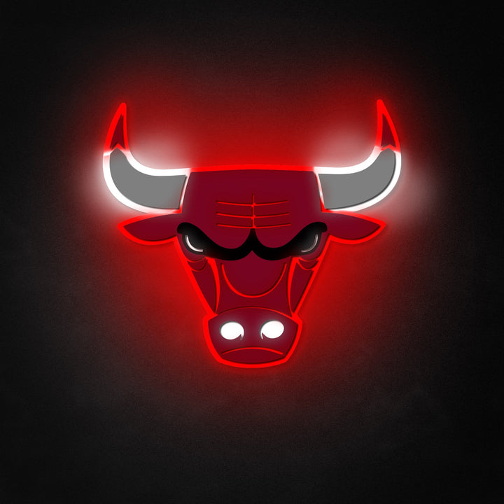 "Bulls, fans de sport cadeau" Neon Like