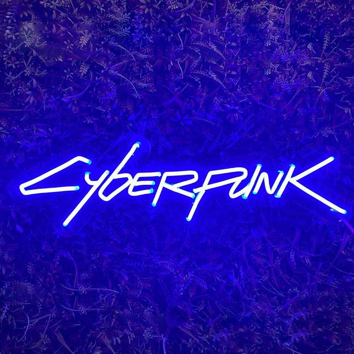 "Cyberpunk, Décor De Salle De Jeux" Enseigne Lumineuse en Néon