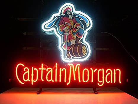 "Captain Morgan" Enseigne Lumineuse en Néon