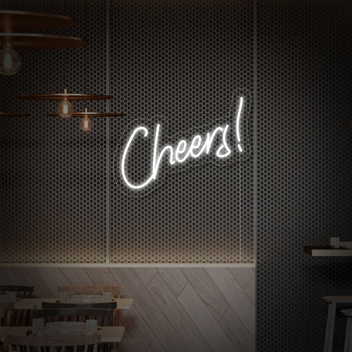 "Cheers Bar" Enseigne Lumineuse en Néon