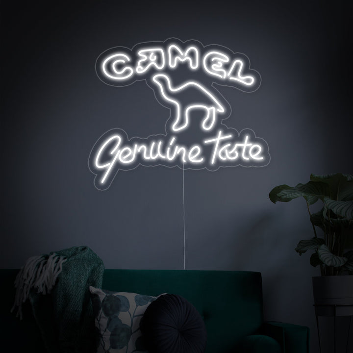 "Camel Genuine Taste" Enseigne Lumineuse en Néon