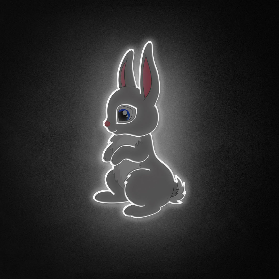 "Lapin mignon" Neon Like