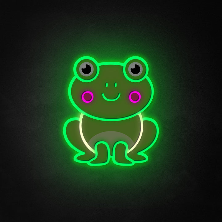 "Grenouille mignonne" Neon Like