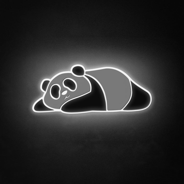 "Mignon Panda paresseux" Neon Like