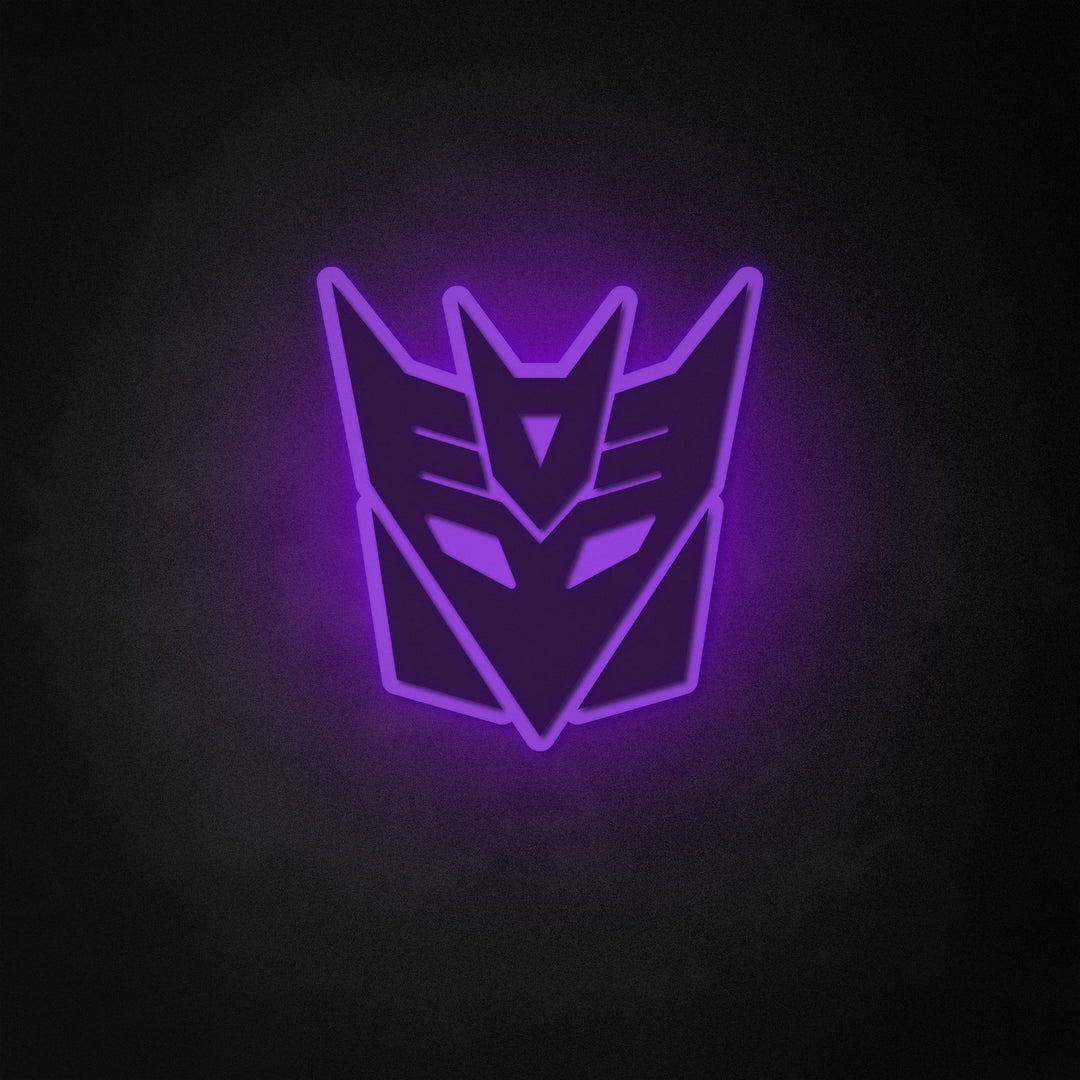 "Signe Decepticons, inspiré du film" Neon Like