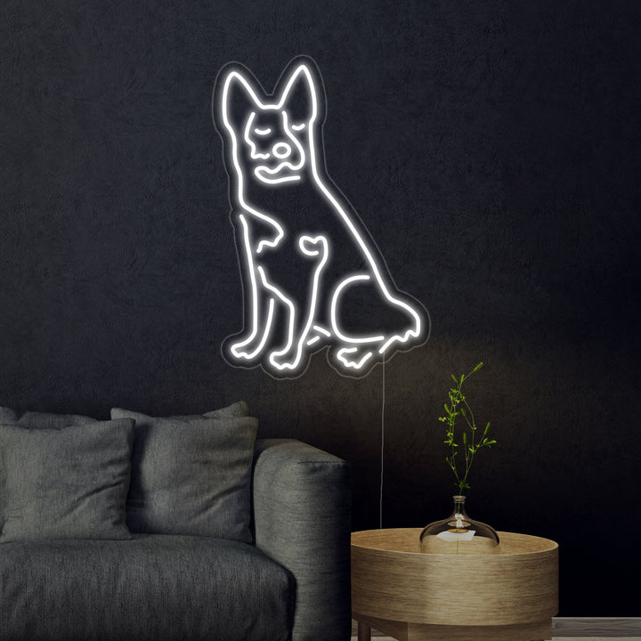 "Drovers Dog" Enseigne Lumineuse en Néon