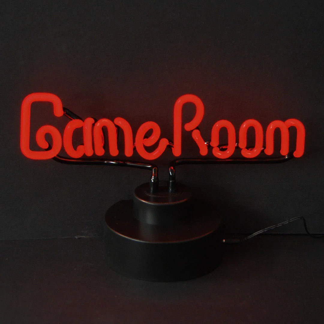 "Game Room Enseigne Néon De Table, Enseigne Néon En Verre" Enseigne Lumineuse en Néon