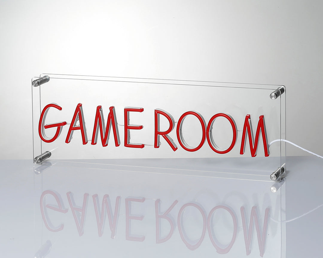 "Game Room" Desk LED Enseigne Lumineuse en Néon
