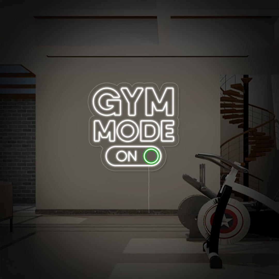 "Gym Mode On" Lumineuse en Néon