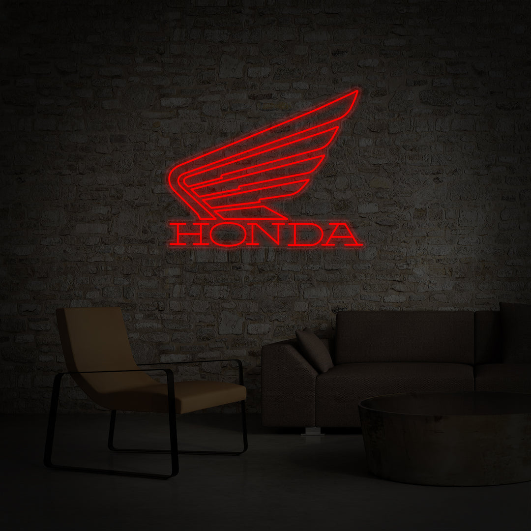 "Logo De Honda" Enseigne Lumineuse en Néon
