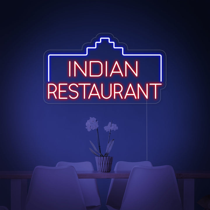 "INDIAN RESTAURANT" Lumineuse en Néon