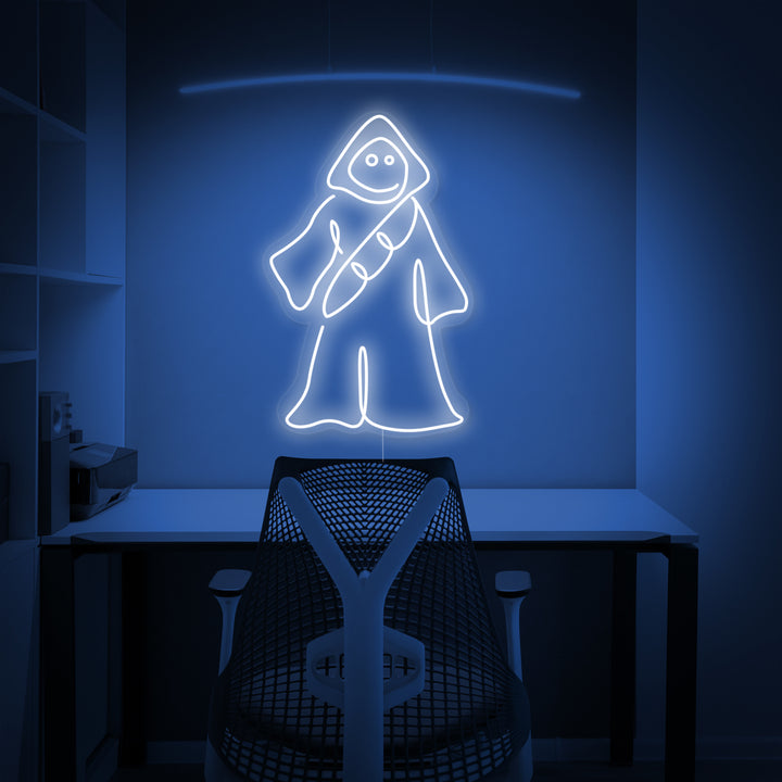 "Jawa Peuple Des Sables" Enseigne Lumineuse en Néon