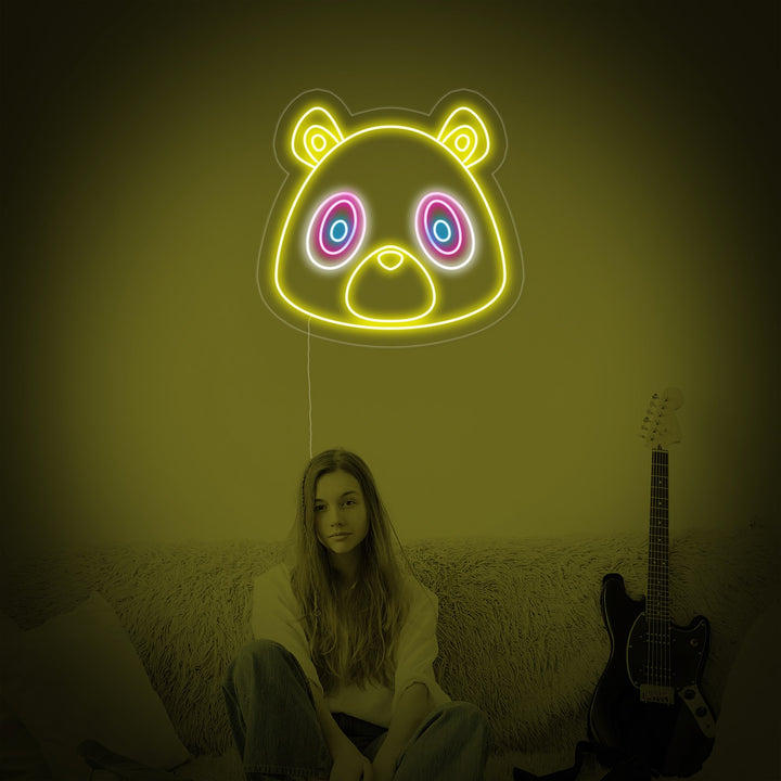"Graduation Bear" Enseigne Lumineuse en Néon