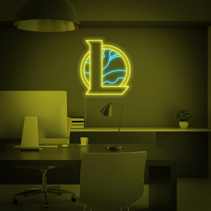 "Legends Logo" Enseigne Lumineuse en Néon