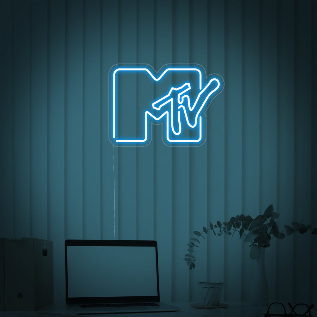 "MTV Logo" Lumineuse en Néon