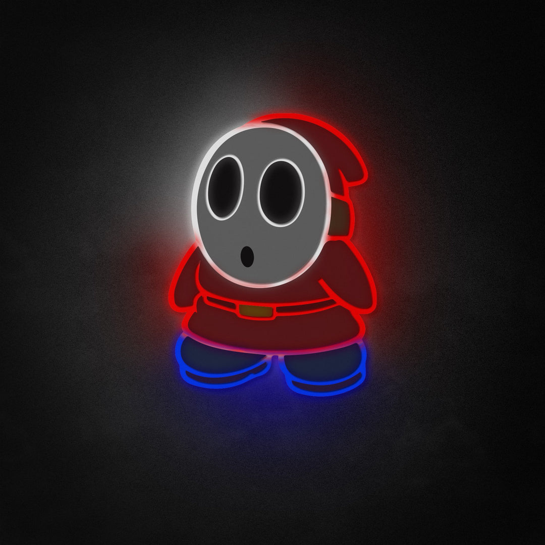 "Mario Shy Guy" Neon Like