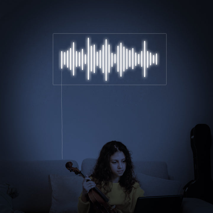 "Notes De Musique" Enseigne Lumineuse en Néon