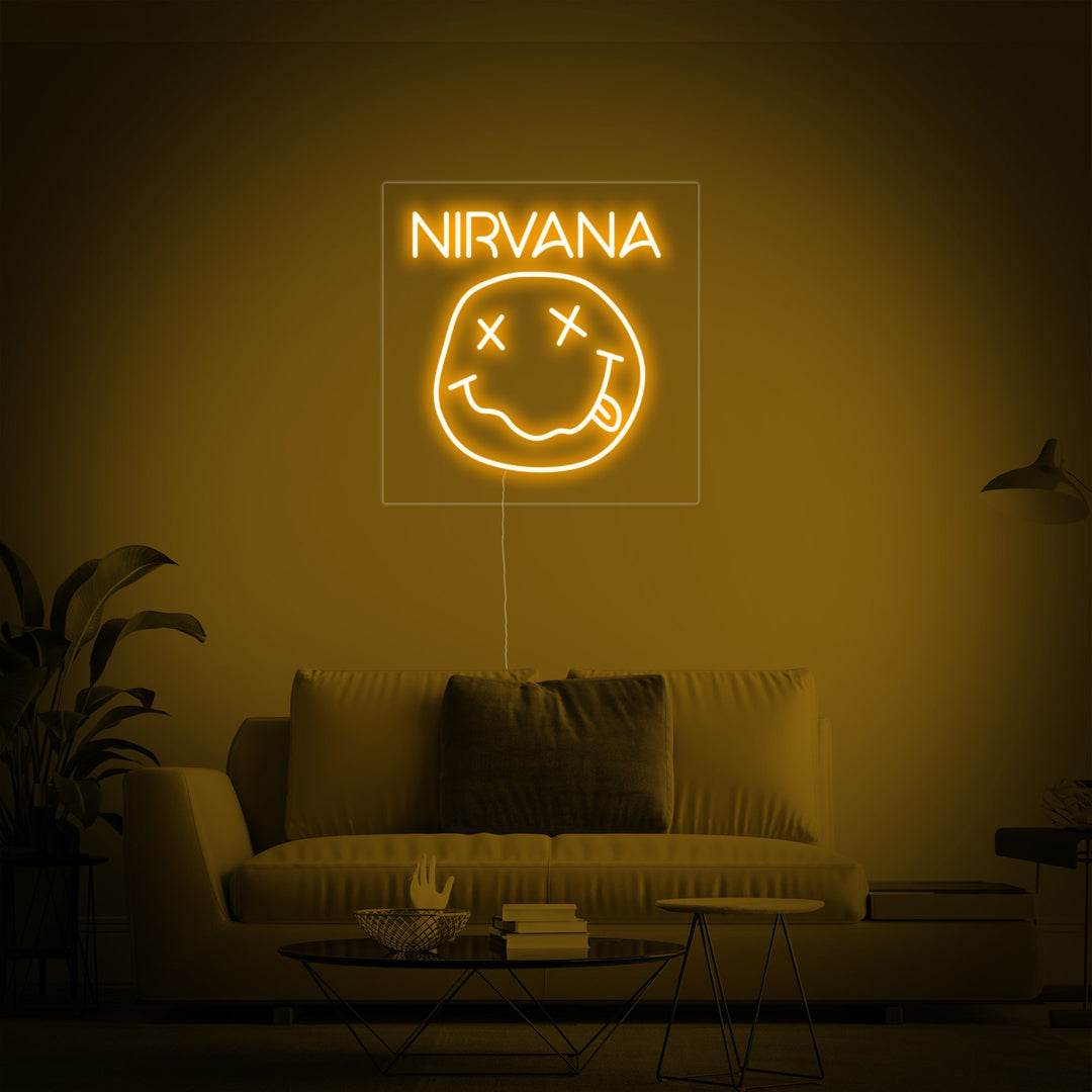 "Nirvana" Enseigne Lumineuse en Néon