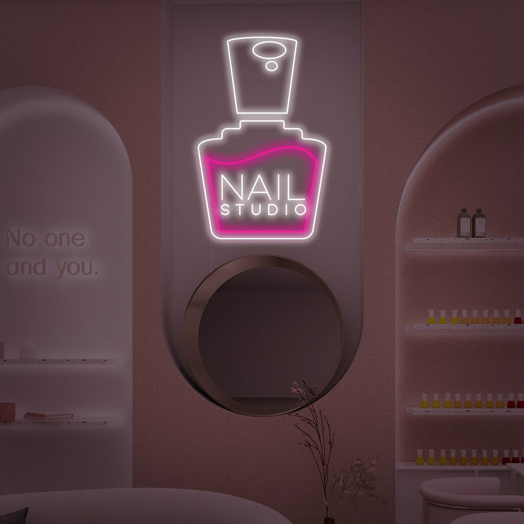 "Nails Studio" Lumineuse en Néon