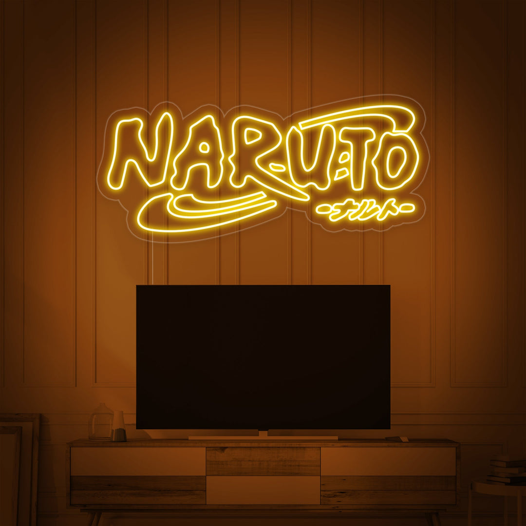 "Naruto Amine" Enseigne Lumineuse en Néon